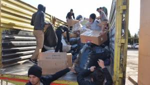 Viranşehir Kaymakamlığı'ndan Halep'e destek