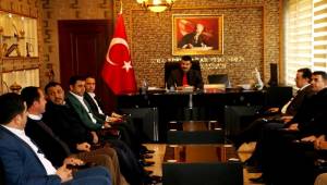 Yılmaztekin'den Yosunkaya'ya Hayırlı Olsun Ziyareti