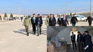 Yosunkaya,Süleyman Şah çadır kentini denetledi