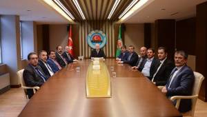 Ziraat Odaları Başkanlarından Bayraktar'a ziyaret