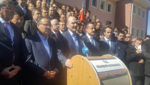 Bakanlar Patlama alanında inceleme yaptı