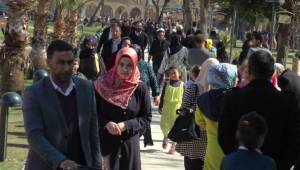 Balıklıgöl'e ziyaretçi akını