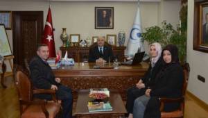 Birlik Vakfı ve ADKODER’den Rektör Gönüllüye ziyaret