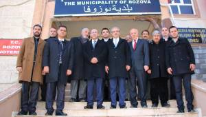 Demirkol, Bozova Kaymakamlığı ve Belediyesini ziyaret etti