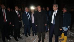 Demirkol,Yaralıları ziyaret etti