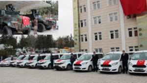 Şanlıurfa Emniyetine 4 Zırhlı 64 araç teslim edildi