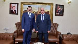 Yeni Milli Eğitim Müdüründen Vali Tuna'ya ziyaret