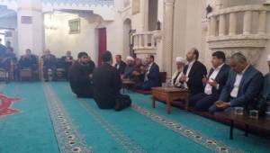 Başsavcısı Kuş'tan Halil Taşkın hocanın sevenleri taziye ziyareti