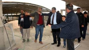 Ceylanpınar Özbek Semt Pazarı tamamlanıyor