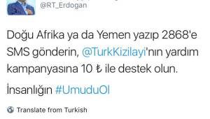 Doğu Afrika ve Yemen'e yardım kampanyası başladı