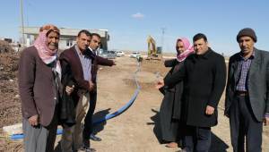 Harran'da 1 mahallenin daha su sorunu çözülüyor-Video