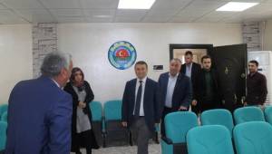 Kaymakam Çişmit, Ziraat Odası başkanlığını ziyaret etti