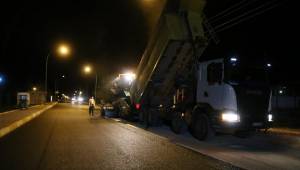 Mesire Alanı Yolu 1 gecede asfaltlandı-Videolu Haber