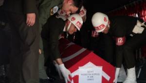 Şehit Koroç'un cenazesi Şanlıurfa'ya Getirildi