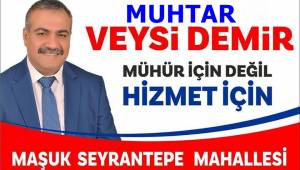 Seyrantepe mahallesi muhtarını seçti