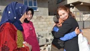 Siverek'te down sendromlu çocuklara anlamlı ziyaret