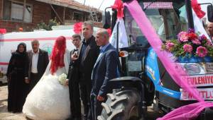 Urfalı Gelin'in bindiği ilginç gelin arabası