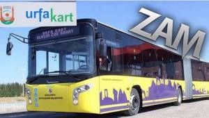 Şanlıurfa'da Toplu Taşımaya Zam