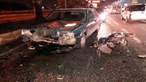 Motosiklet Sürücüsü Ölüme Solladı