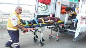 Adıyaman- Şanlıurfa Yolunda Kaza, 1 Yaralı