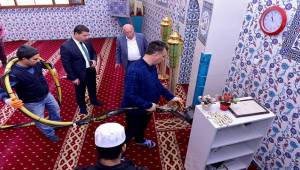 Ceylanpınar'da Camiler Temizleniyor-Videolu Haber