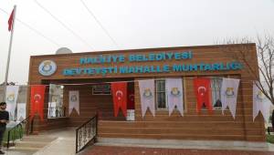 Haliliye'de Kalıcı Hizmetlere Bir Yenisi Eklendi-Videolu Haber