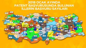 Ocak Ayında Şanlıurfa'dan 1 Patent Başvurusu Yapıldı