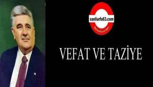 Şanlıurfalı Eski Başhekim Vefat Etti