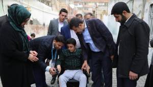 Yusuf Efe'nin Tekerlekli Sandalye Sevinci-Videolu Haber