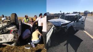 Siverek'te İki Ayrı Kaza 6 Yaralı