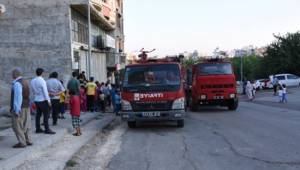 Odunluk yangınında faciadan dönüldü