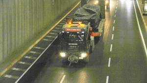 Suriye sınırına askeri sevkiyat