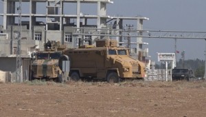 Güvenli Bölge için kullanılacak zırhlı araçlar Akçakale’ye getirildi 
