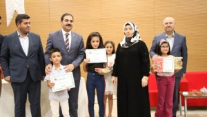 Haliliye’de ‘Oku-Yüz’ birincileri ödüllendirildi 