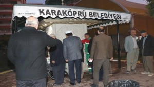 Karaköprü İkram Çeşmesinden Çorba Akmaya Başladı