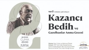 Davudi Sesli Kazancı Bedih Anılacak
