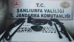 Siverek'te Roma Dönemine Ait Tarihi Eserler Yakalandı