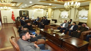 Vali Erin Harranlı Muhtarların Taleplerini Dinledi