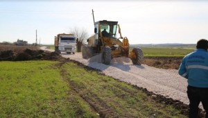 Aşağıkoymat ve Ulubağ’ın Yolları Yapılıyor