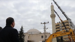 Baydilli Minare Yıkımı Yerinde İnceledi