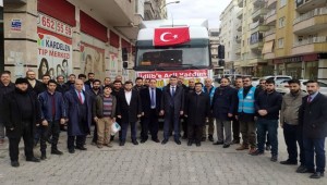 Birecik’ten İdlib’e Yardım Eli