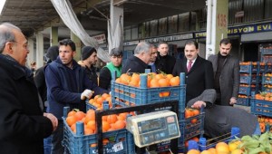 Canpolat Hal Pazarı Esnafı İle Bir Araya Geldi