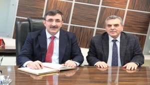 Cevdet Yılmaz Şanlıurfa Büyükşehir'i Ziyaret Etti