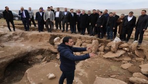 Başkanlar Karahantepe Kazı Yerini İnceledi