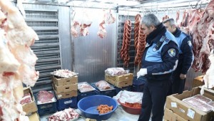 Haliliye Zabıtadan Kasaplara Denetim