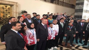 Haliliyeli Şampiyonlar Cumhurbaşkanını Ziyaret Etti