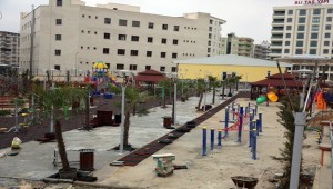 Karaköprü'de Engelsiz Park Çalışmaları Devam Ediyor