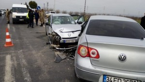 Şanlıurfa Akçakale Yolunda Kaza 5 Yaralı