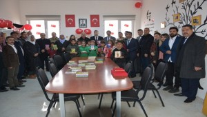 Siverek'te Şehit Necmettin Yılmaz Kütüphanesi Açıldı