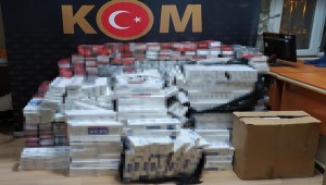 Sırrın Girişinde 10 Bin Paket Kaçak Sigara Yakalandı